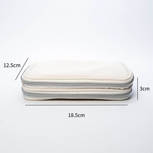 ISO BSCI Factory <b>Zipper</b> Cosmetic <b>Storage</b> <b>Bag</b> <b>Storage</b> <b>Bag</b> With Extra Capacity for Makeup Use - Product Image 2