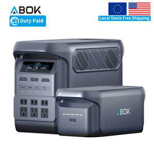ABOK New Products 1+4 <b>Energy</b> <b>Storage</b> <b>Systems</b> Lithium Lifepo4 Portable Solar Power Generator Portable Power Station Lifepo4 - Product Image 2
