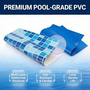 Revestimiento de Lona de Vinilo Reforzado Impermeable para Piscinas de Niños Recién Nacidos, Antiestático, Retardante de Llama, con Recubrimiento de PVC - Product Image 2