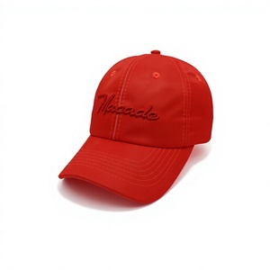 Casquette de baseball A-Frame personnalisée avec logo, 6 panneaux, broderie 3D, performance, pour homme, profil moyen, structurée, vente en gros - Product Image 2