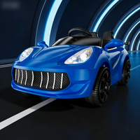 Voiture électrique transfrontalière pour enfants, biplace, à double porte, quatre roues, télécommandée, pour 1-6 ans, poussette à bascule, jouet en plastique