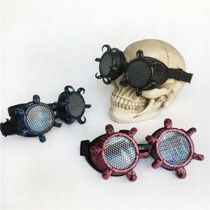 Gafas de Sol de Moda, Estilo Punk, Gótico, Steampunk, con Montura Curva, para Cosplay y Fiestas, Venta al Por Mayor de Fábrica 2019 - Product Image 1