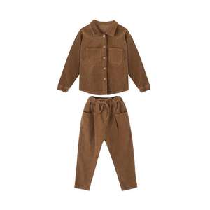 Conjuntos de Pantalones Deportivos a la Moda para Niñas, Ropa Infantil Única con Imágenes de Proveedor Chino, Baju Anak - Product Image 1