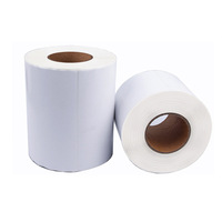 Rouleau d'étiquettes en papier pour expédition de fruits, blanc, 4 x 6 pouces, thermique direct, imperméable, résistant à l'huile et à l'alcool, autocollant code-barres 100x150 Zebra