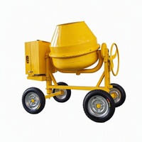 Bétonnière automotrice diesel-électrique-essence 700L350L500L, idéale pour la construction routière et les projets de construction