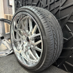 Usine de roues JW, jantes en alliage forgé 6061-T6 en 2 parties, 20/22/24/26 pouces, pour SUV, camion, voiture de tourisme, Chevrolet Charger <span class=keywords><strong>GT</strong></span>, BMW M5 - Product Image 6