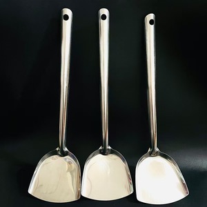 Espátula gruesa, espátula de cocina para el hogar, 33 cm, espátula de cocina con mango largo, espátula de cabeza ancha, cuchara de cocina para restaurante - Product Image 2