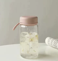 Taza de Té Portátil Resistente al Calor y a Fugas, para Mujeres y Estudiantes, Taza de PC de Consumo Directo, Protección Ambiental, Moderna, Minimalista y Segura