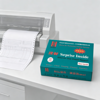 Papier autocopiant de qualité supérieure, 241 mm, continu, pour factures