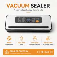 Machine de mise sous vide alimentaire domestique OEM, machine de mise sous vide automatique pour la cuisine, fournisseur