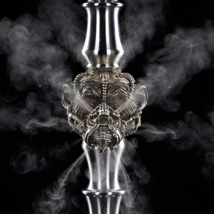 Nuevo Set Completo de Hookah de Alta Calidad con Forma de Animal Metálico y una Sola Manguera - Product Image 6