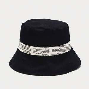 Nouveau Chapeau Bob Réversible Printemps-Été 2025 pour Femme, Style Rétro Décontracté avec Imprimé Journal, Protection Solaire Extérieure - Product Image 4