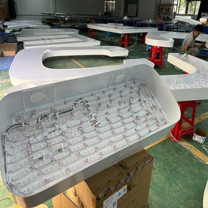 大型屋外ホテルサイントリムキャップステンレススチールアクリルフェイスLEDチャンネルレターサイン高層ビル広告用 - Product Image 4