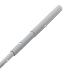 Tube en caoutchouc creux circulaire japonais Wave OM-221-548-225, modèle PVC gris Gundam, épaisseur 2.0mm pour assemblage DIY - Product Image 5
