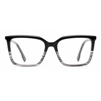 BONA Feuille de spécifications multiples Lunettes rectangulaires Lunettes en acétate optique Nouveau cadre de lunettes pour verres myopes