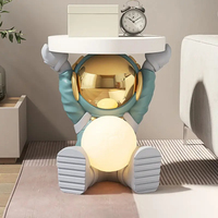 Nouveau Style ASTRONAUTE décoration salon astronaute lumière luxe armoire table ornements Résine Astronaute Statue Sculpture