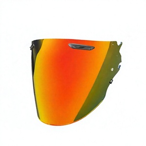 Visera para Casco de Motocicleta Compatible, Lente Fotocromática con Protección UV para Medio Casco - Product Image 5