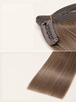 Extensions de cheveux à clipser 100% cheveux humains Remy 100g Lot de 7 pièces Noir naturel pour usage quotidien, mariage, fête, salon, boutique, vente en gros