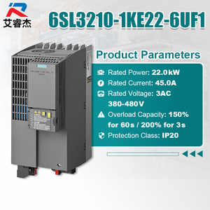 Nuevo Variador de Frecuencia Original 6SL3210-1KE22-6UF1 SINAMICS G120C, 3AC 380-480V 11.0 KW VFD, Inversor de Frecuencia 6SL32101KE226UF1 - Product Image 2