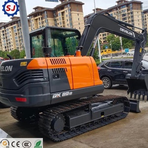 Miniexcavadora Doméstica DEVELON DX80 Retro, Miniexcavadora Doosan DX60-9 DH60 DX55 DX60-7 DX80 DX75 ¡Gran Oferta! - Product Image 1