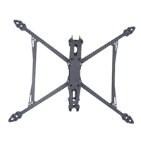 Vente flash - Cadre en fibre de carbone intégral Mark4 V2 13 pouces 427 mm noir QYHY pour kit caméra FPV, accessoires de drones