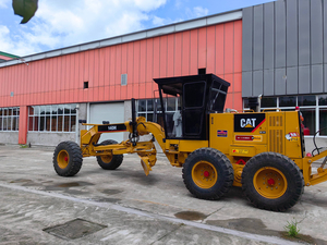 รถเกรดเดอร์มือสอง Caterpillar 140H อุปกรณ์ก่อสร้าง ชั่วโมงการทำงานต่ำ เครื่องยนต์ เกียร์ 140k 140g รับประกัน 1 ปี - Product Image 4