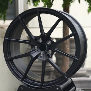Mâm xe hơi đúc hợp kim nhôm 5 chấu Hyper Black 20 inch 5x120 thiết kế mới, lõm, để bán - Product Image 2
