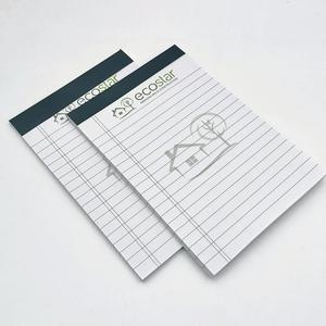Bloc de Notas Jurídico A5 Personalizado con Logotipo Impreso, con Microperforaciones, para Escritura a Mano Grande - Product Image 2