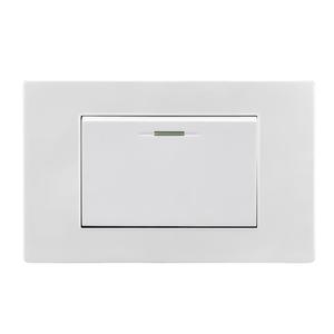 Interruptor de pared estándar general de 1 grupo y 1 canal, interruptor de luz eléctrico, disyuntor - Product Image 1