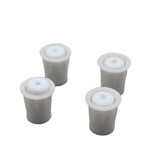 Almohadillas de Fieltro Ajustables Modernas y Sencillas para Muebles, Almohadillas Anticolisión de Plástico Blanco y Negro para Puertas de Armario, Accesorios de Ferretería para Armarios - Product Image 2