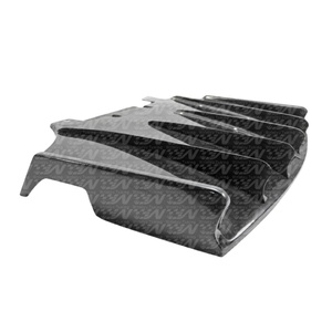 Diffuseur de pare-chocs arrière en fibre de carbone de style JS de haute qualité avec montage d'échappement pour Miata <span class=keywords><strong>MX5</strong></span> NA - Product Image 2
