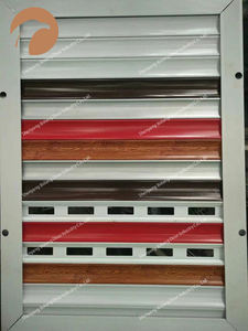 Puerta automática de persiana enrollable de tienda industrial de acero comercial a prueba de viento - Product Image 6