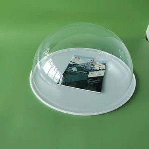 टोयिन ऐक्रेलिक आधा-क्षेत्र पूरी तरह से पारदर्शी कटोरे स्पष्ट गुंबद ऐक्रेलिक डिस्प्ले भंडारण भोजन के लिए कवर - Product Image 5