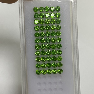 Gemme HQ <span class=keywords><strong>una</strong></span> pietra preziosa sciolta di <span class=keywords><strong>qualità</strong></span> 0.8-3mm originale 100% Diopside verde <span class=keywords><strong>naturale</strong></span> prezzo Per carato - Product Image 2
