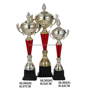 Trophée en métal de sports mondiaux en or durable de luxe personnalisé Phoenix pour les étudiants et les adolescents Trophée de football - Product Image 4