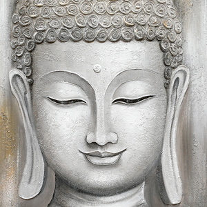 ภาพความเชื่อทางพระพุทธเจ้ามีพื้นผิวที่ไม่ซ้ำใครภาพวาดด้วยมือศิลปะงานฝีมือตกแต่งผนังบ้านภาพวาดกรอบโปสเตอร์ศิลปะ - Product Image 4