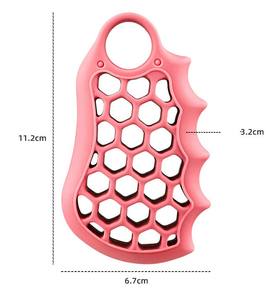 KUER Nouveaux articles chauds Silicone nid d'abeille Durable doigt force exercice poignée pour soulager la douleur au poignet - Product Image 6