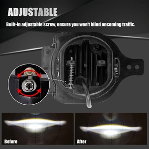 ไฟตัดหมอก LED 2 ชิ้น สำหรับรถจี๊ป แรงเลอร์ JL สปอร์ต เอส ซาฮาร่า รูบิคอน <span class=keywords><strong>MOAB</strong></span> ปี 2018-2019 และรถจี๊ป แกลดิเอเตอร์ JT รูบิคอน ซาฮาร่า สปอร์ตส์ ปี 2020 - Product Image 4