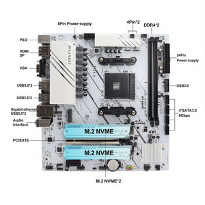 เมนบอร์ดเดสก์ท็อป JGINYUE B550M GAMING ARGB พร้อม 7 5700X โปรเซสเซอร์ AM4 ซ็อกเก็ตชุดเมนบอร์ดสำหรับเล่นเกมช่องหน่วยความจำคู่ - Product Image 2