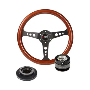 Universal Wood Car Racing Steering Wheel Quick Release Hub And Boss Kit