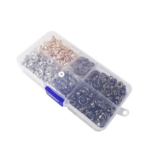 Juego de 40 piezas de adornos de cobre de cuatro colores para fundas de teléfono con perforadora y tornillos cruzados para decoración de teléfonos móviles - Product Image 3