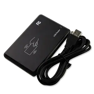 Pembaca Kartu USB 125Khz, Penulis Pembaca RFID USB EM4305 Kartu T5567, Pembaca Kartu Penyalin Programmer Burner