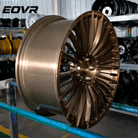 Rines de Aleación EVOR Forjados Personalizados de Lujo Monobloque para Autos 5x120 5x114.3 5x112 5x130 de 15 a 26 Pulgadas para Benz Cadillac