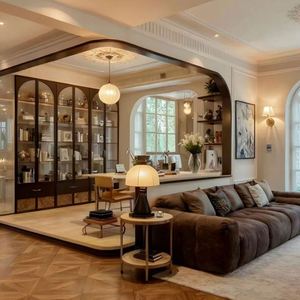 Venta Directa de Fábrica, Juego de Sofás Modernos Personalizados para Sala de Estar, Solución Integral de Muebles para el Hogar para la Construcción y el Sector Inmobiliario - Product Image 1