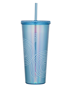 แก้วสแตนเลสไม่มี BPA พร้อมหลอดสำหรับการระเหิดเครื่องดื่มร้อน - Product Image 1