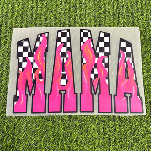 Étiquettes thermocollantes personnalisées pour <span class=keywords><strong>maman</strong></span>, impression sérigraphique, transferts plastisol DTF, designs prêts à être pressés, transferts thermiques DTF - Product Image 2