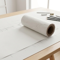 Papier vierge blanc pour marqueurs/papier journal pour la découpe de patrons de vêtements