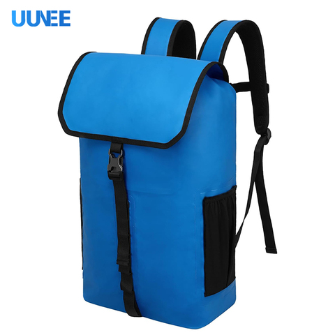 High Quality 500D PVC Tarpaulin UUNEE BR85 Hasp Closure Swim Flip Top Dry Bags Waterproof Roll-up Backpack Customizable Size