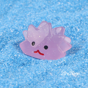 Vente en gros de décorations en résine d'animaux marins Kawaii, miniatures, breloques et modèles décoratifs en résine - Product Image 6