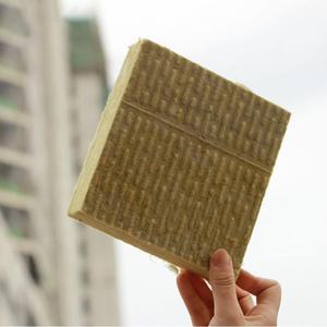 Panneau de laine de roche Rongke, résistance à la compression 200 kPa, ignifuge, surface rainurée, isolation thermique pour murs extérieurs - Product Image 1